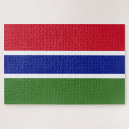 ガンビア国旗 ジグソーパズル