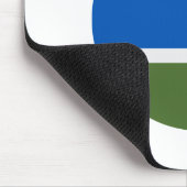 ガンビア国旗 マウスパッド (コーナー)