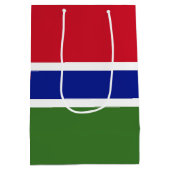 ガンビア国旗 ミディアムペーパーバッグ (裏面)