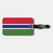 ガンビア国旗 ラゲッジタグ (裏面横)
