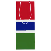 ガンビア国旗 ワインギフトバッグ (裏面)