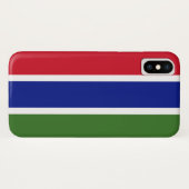 ガンビア国旗 Case-Mate iPhoneケース (裏面(横))