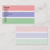 ガンビア旗 名刺 (正面/裏面)