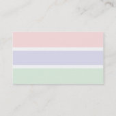 ガンビア旗 名刺 (裏面)