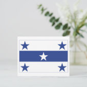 ガンビア諸島の旗 ポストカード (スタンド正面)