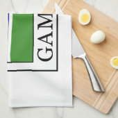 ガンビア キッチンタオル (四つ折り)