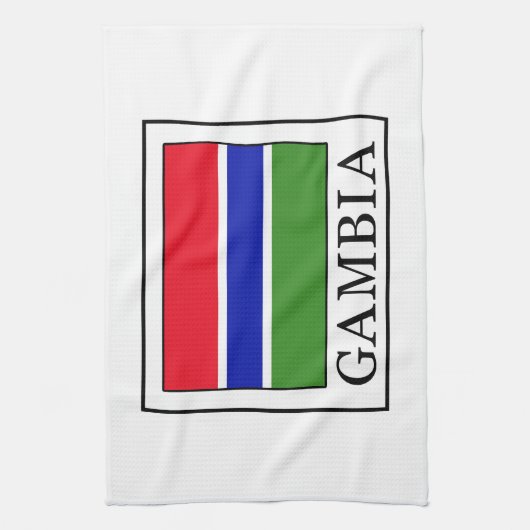 ガンビア キッチンタオル (縦)