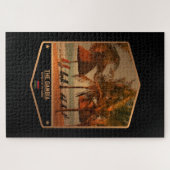 ガンビア ジグソーパズル (横)