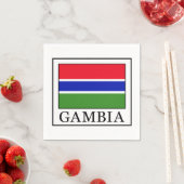 ガンビア スタンダードカクテルナプキン (インサイチュ)