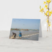 ガンビア・タンジ カード (黄色い花)