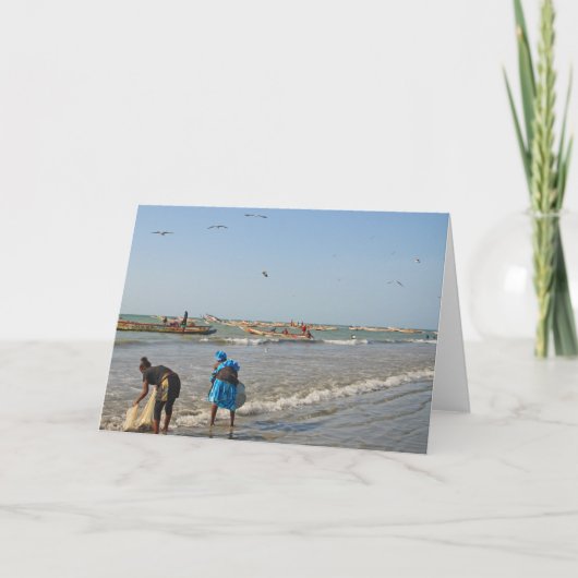 ガンビア・タンジ カード (正面)