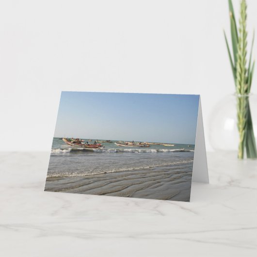 ガンビア・タンジ カード (正面)