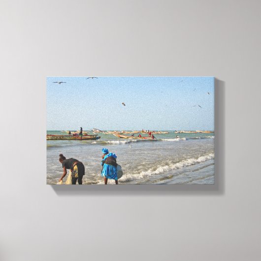 ガンビア・タンジ キャンバスプリント (正面)