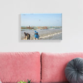 ガンビア・タンジ キャンバスプリント (インサイチュ (リビング))