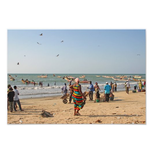 ガンビア・タンジ フォトプリント            (正面)