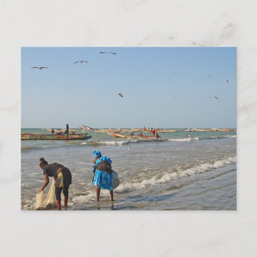 ガンビア・タンジ ポストカード (正面)