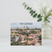 ガンビア・バンジュルの眺め ポストカード (スタンド正面)