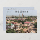 ガンビア・バンジュルの眺め ポストカード (正面/裏面)
