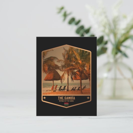 ガンビア ポストカード (スタンド正面)