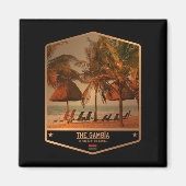 ガンビア マグネット (正面)