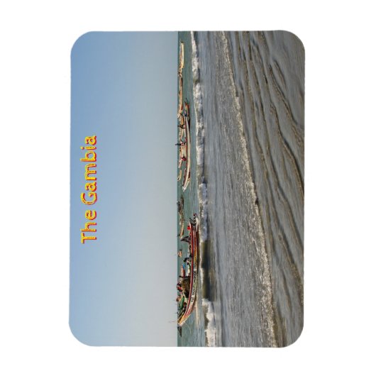 ガンビア マグネット (縦)