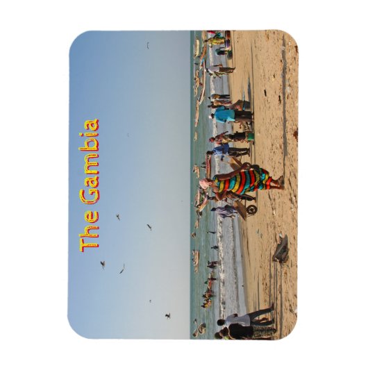 ガンビア マグネット (縦)