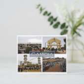 ガンビア – モザイク –  ポストカード (スタンド正面)