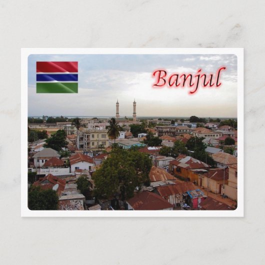 ガンビア – Banjul - ポストカード (正面)