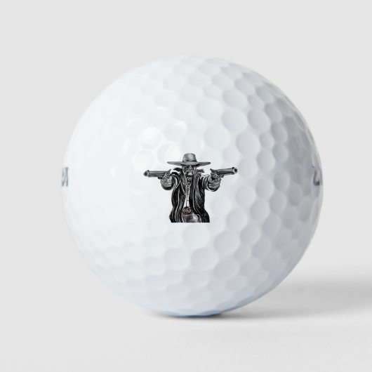ガンファイター ゴルフボール (正面)