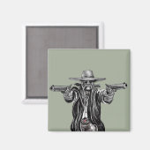 ガンファイター マグネット (正面/裏面)