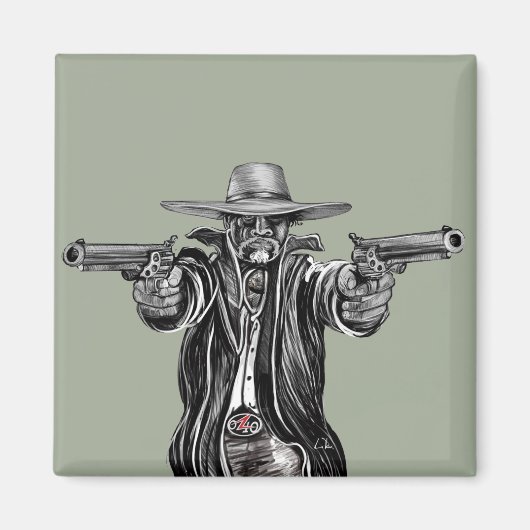 ガンファイター マグネット (正面)