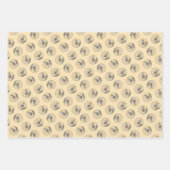 ガンブレルのウズル絵を描ズオリジナルワイルドバードアート ラッピングペーパーシート (正面)