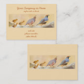 ガンブレルのウ絵画ズラのオリジナル鳥アート 名刺 (正面/裏面)