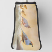 ガンブレルズウズル絵画ズオリジナルバードアート ゴルフヘッドカバー (回転90)