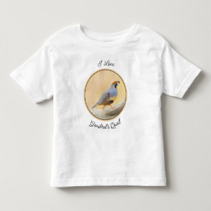 ガンブレルズウズル絵画ズオリジナルバードアート トドラーTシャツ