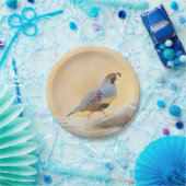 ガンブレルズウズル絵画ズオリジナルバードアート ペーパープレート (パーティー)