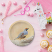 ガンブレルズウズル絵画ズオリジナルバードアート ペーパープレート (パーティー)