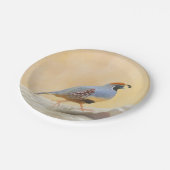 ガンブレルズウズル絵画ズオリジナルバードアート ペーパープレート (アングル)