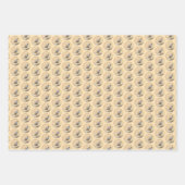 ガンブレルズウズル絵画ズオリジナルバードアート ラッピングペーパーシート (正面)