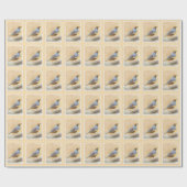 ガンブレルズウズル絵画ズオリジナルバードアート ラッピングペーパー (フラット)