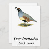 ガンベルズデザートウイル 招待状 (正面/裏面)