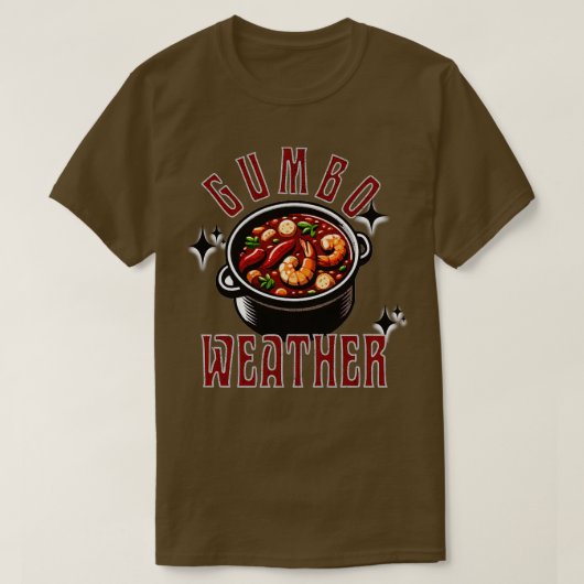 ガンボウェザーニューオーリンズTシャツ Tシャツ (デザイン正面)