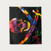 ガンボールスカル タペストリー (正面)