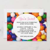 ガンボール招待状 招待状 (正面)