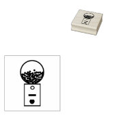 ガンボール機のゴムスタンプ ラバースタンプ (押印)