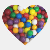 ガンボール ハートシール (正面)