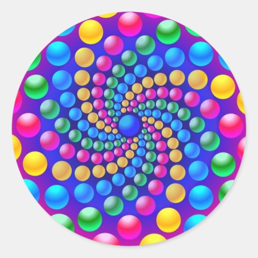 ガンボール ラウンドシール (正面)