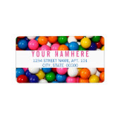 ガンボール ラベル (正面)