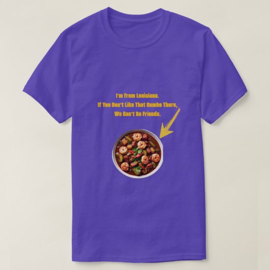 ガンボ・ゲオ Tシャツ (デザイン正面)