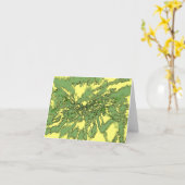 ガンマバースト カード (黄色い花)